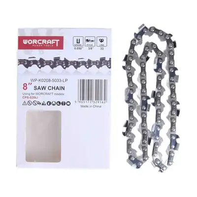 ŁAŃCUCH PIŁY 8&quot; WORCRAFT WP-K0208-5033-LP ODPOWIEDNI DO PIŁY NA TYCZCE CPS-S20LI