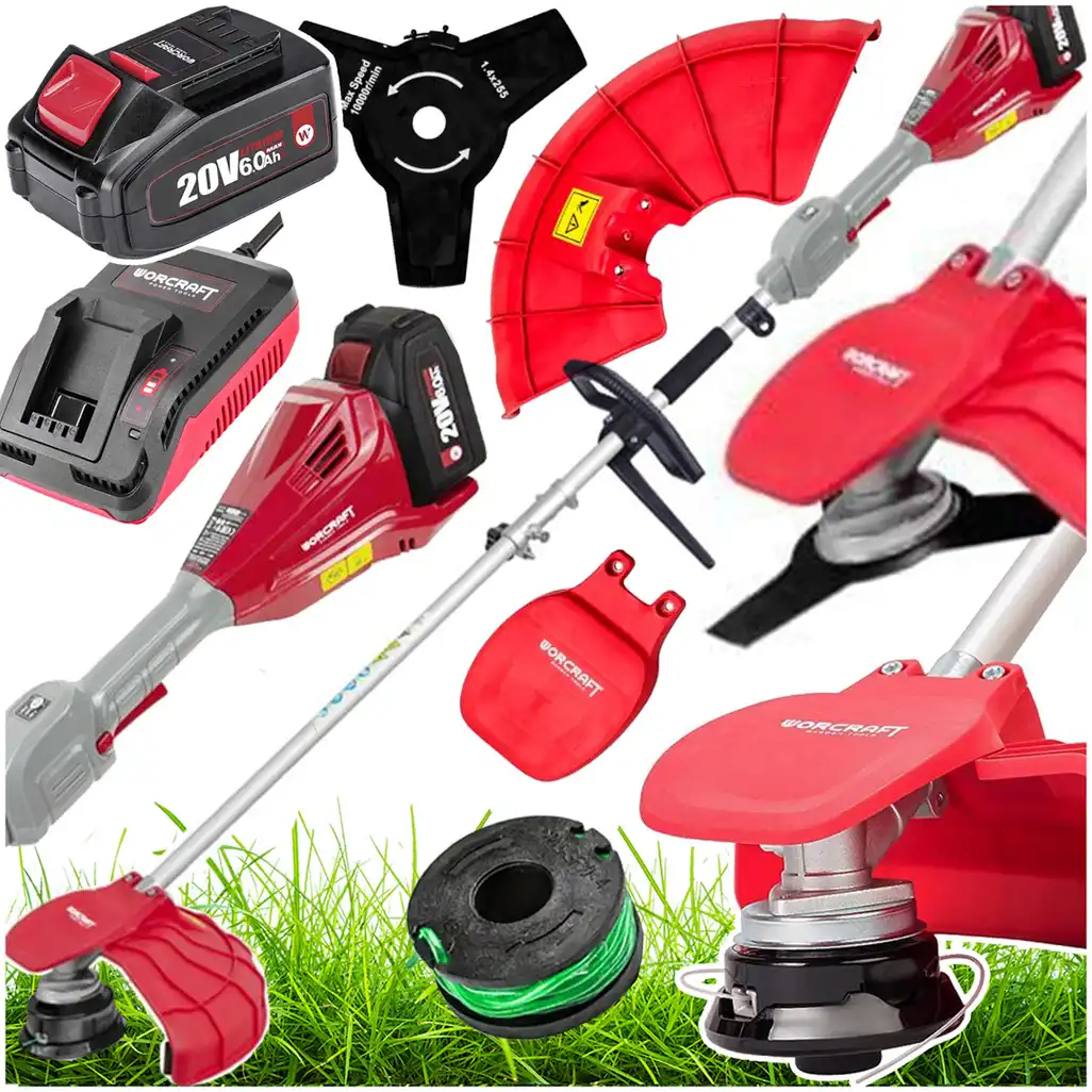 Akumulatorowa Podkaszarka Bezszczotkowa Worcraft CGT-S20LIB +