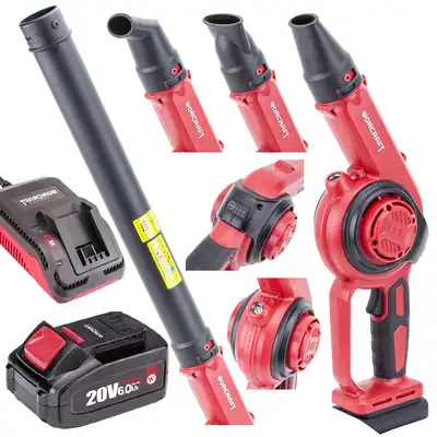 Akumulatorowa dmuchawa bezszczotkowa Worcraft CLB-S20LiA + Akumulator 6Ah + Ładowarka